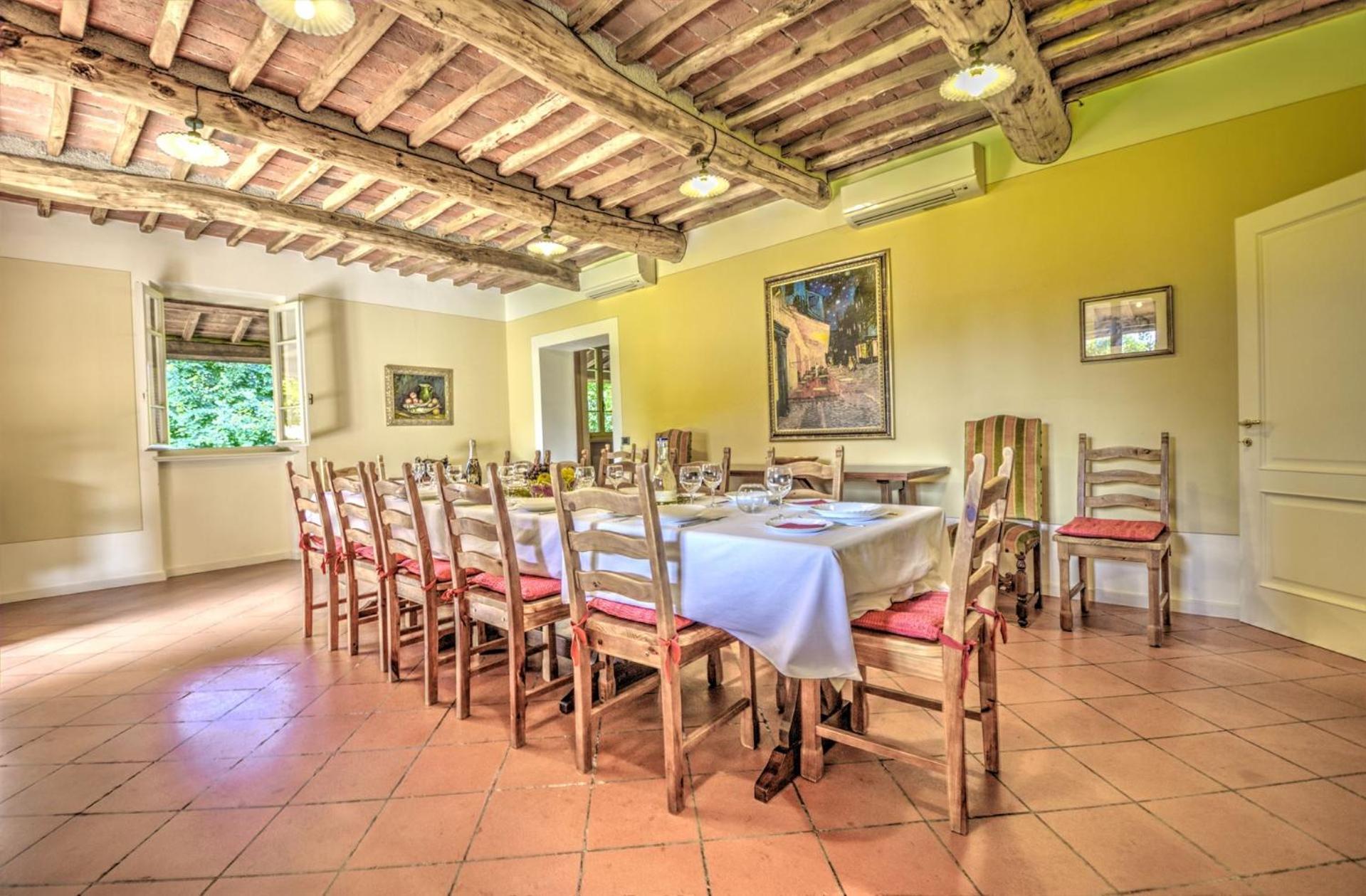 Lucca Cycling Holidays Il Tiglio Rooms SantʼAndrea di Compito Zewnętrze zdjęcie
